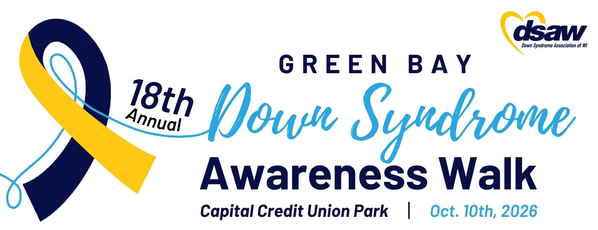 18th Annual Green Bay Down Syndrome Awareness Walk 2026